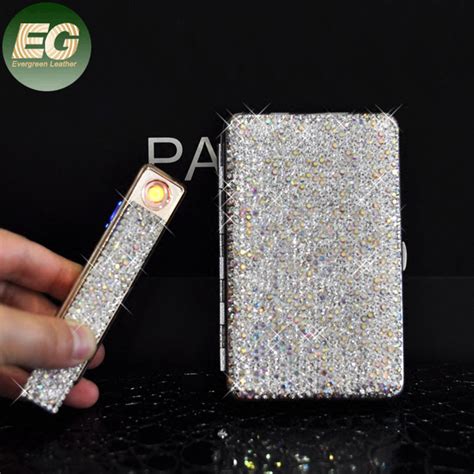 diamond cigarette case